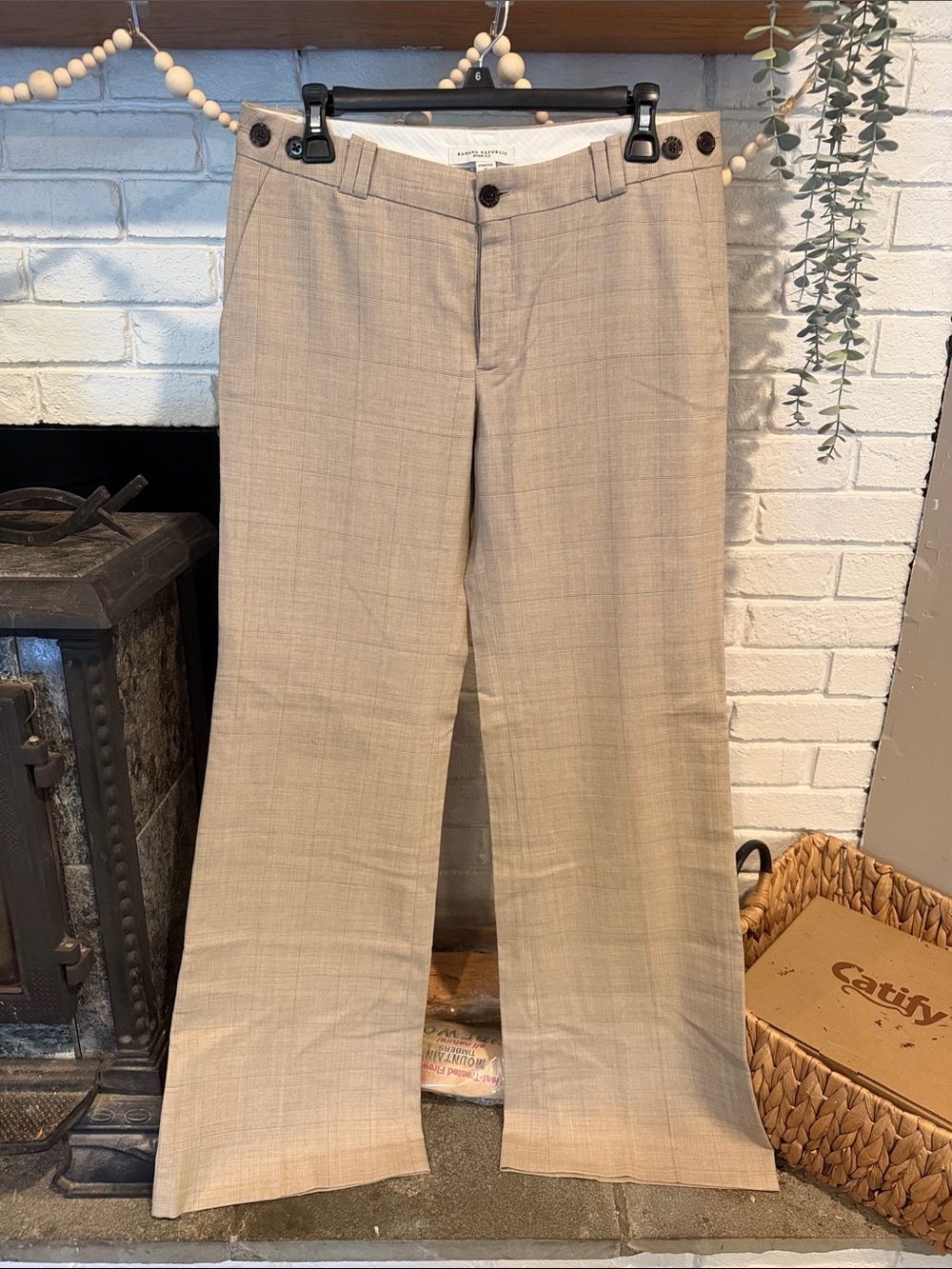 Banana Republic Ryan Fit Stretch Boot Cut Pant | Size 8